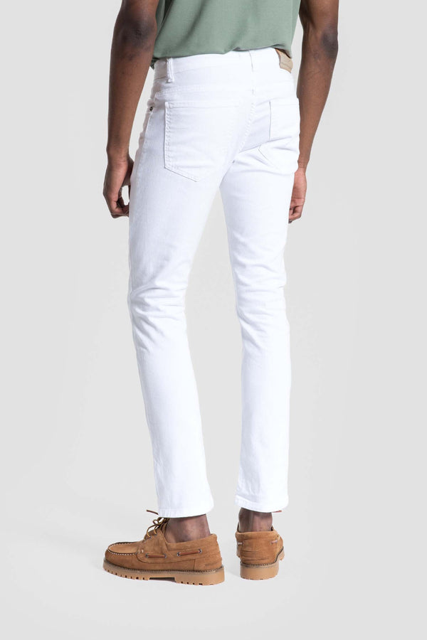 Pantalón Chino Blanco