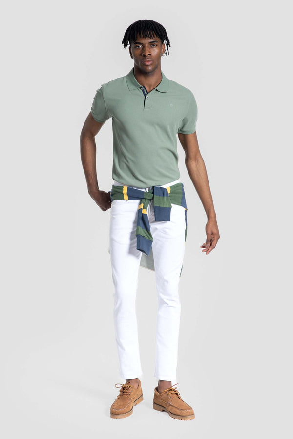 Pantalón Chino Blanco