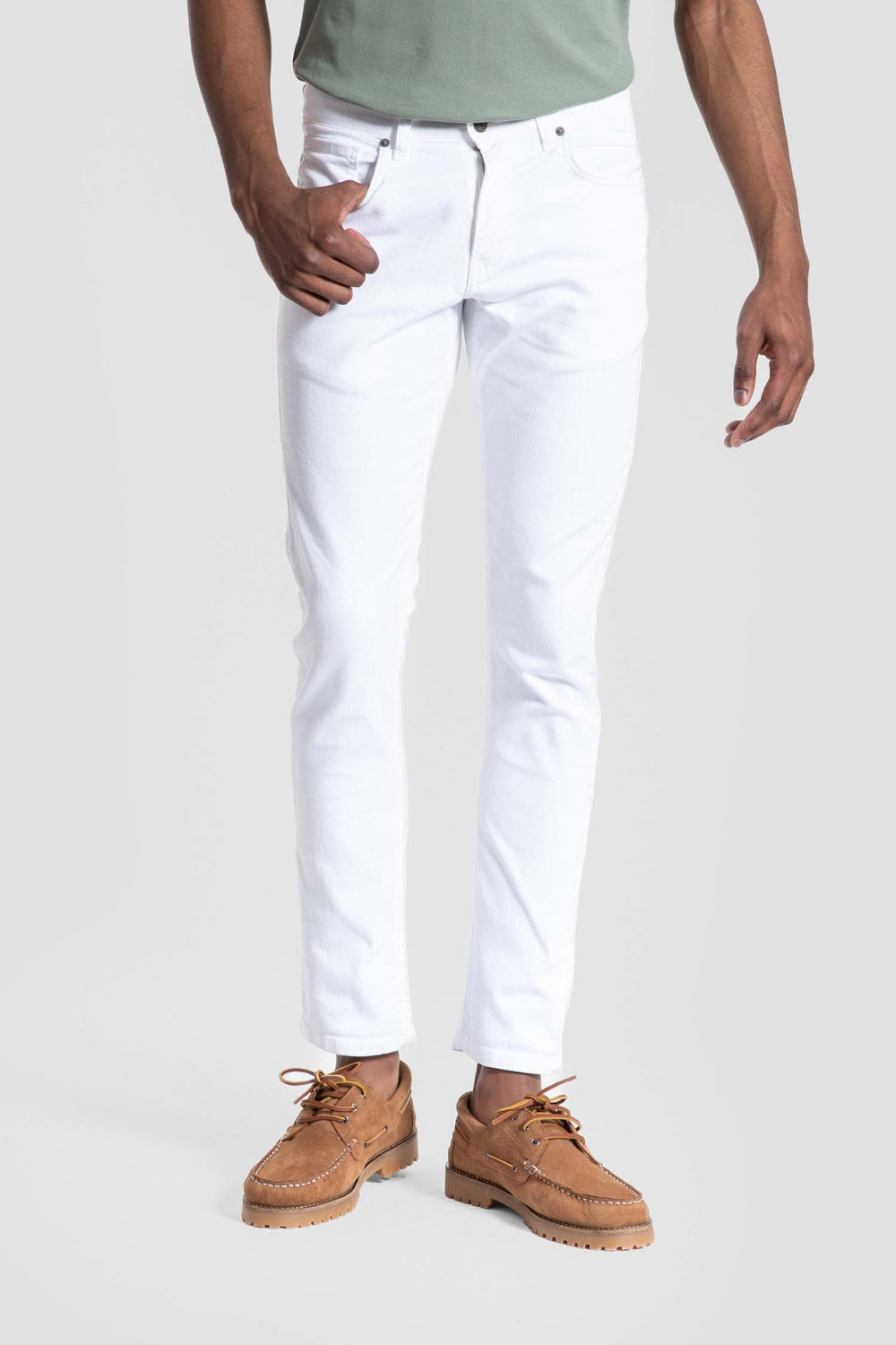 Pantalón Chino Blanco