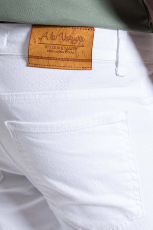 Pantalón Chino Blanco