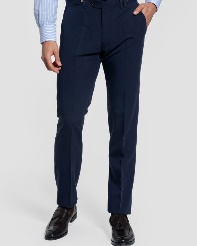 Traje Cruzado Azul