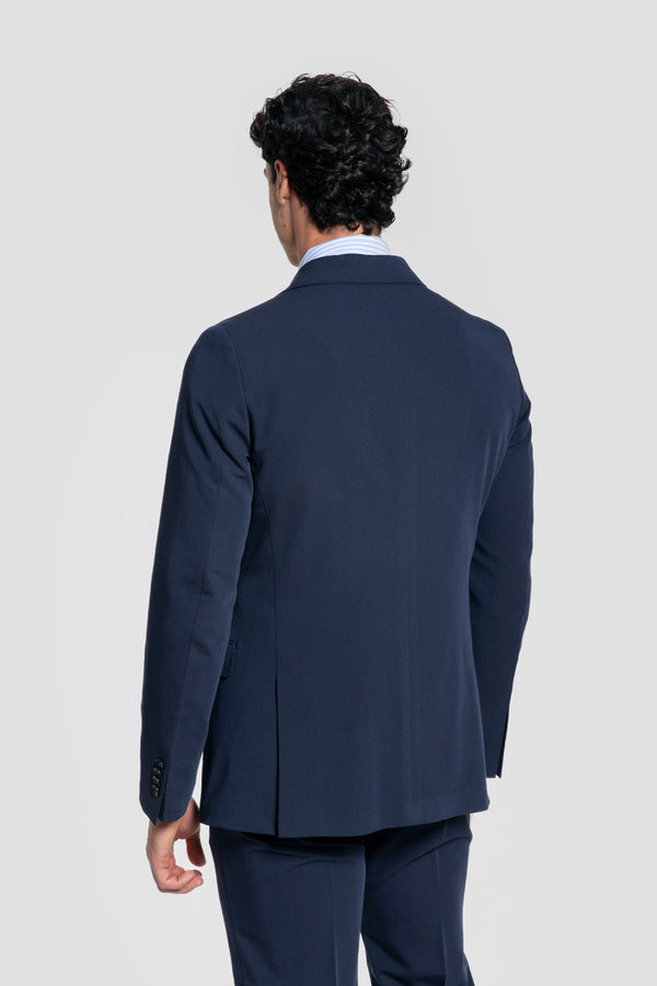 Traje Cruzado Azul