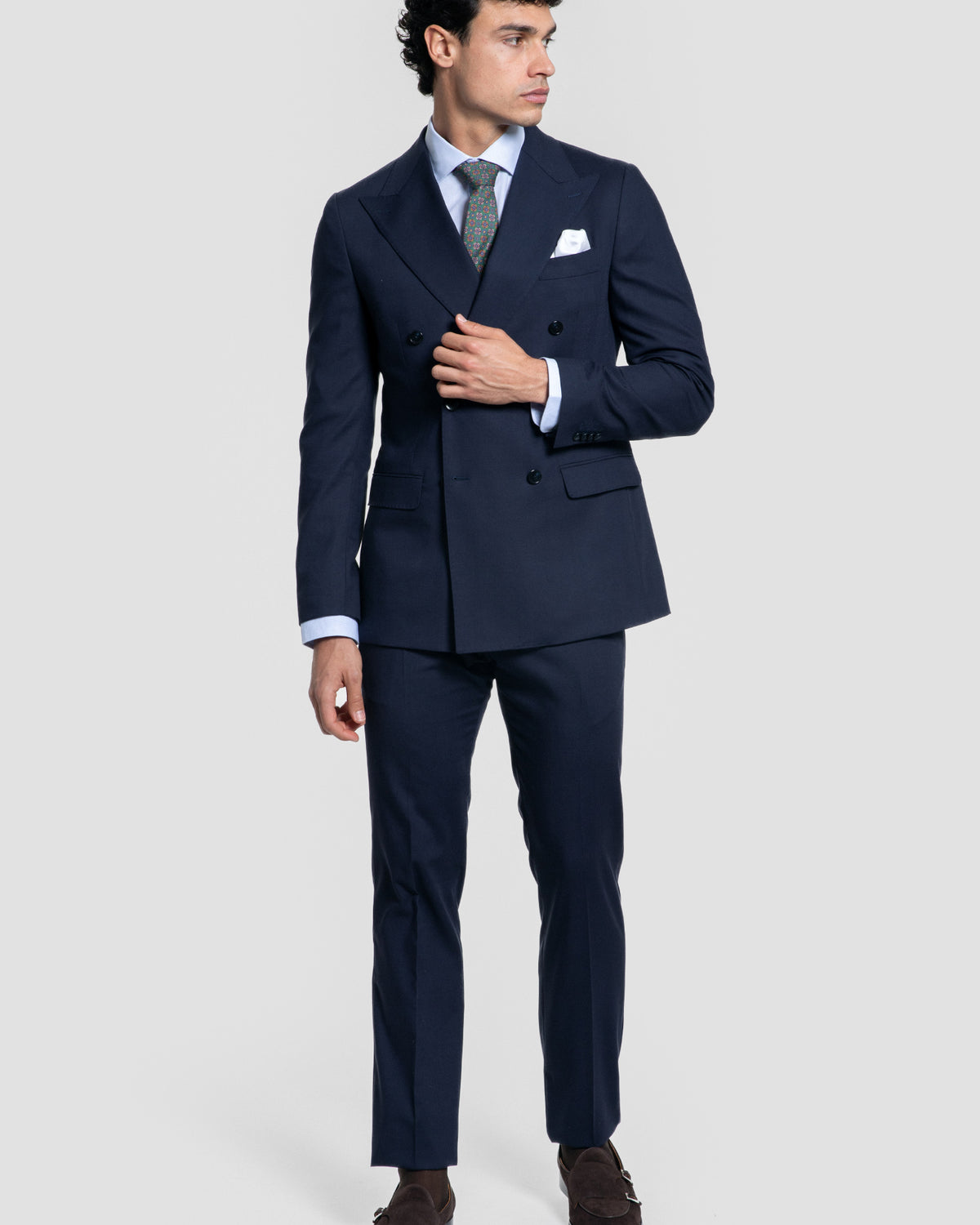 Traje de Hombre Azul