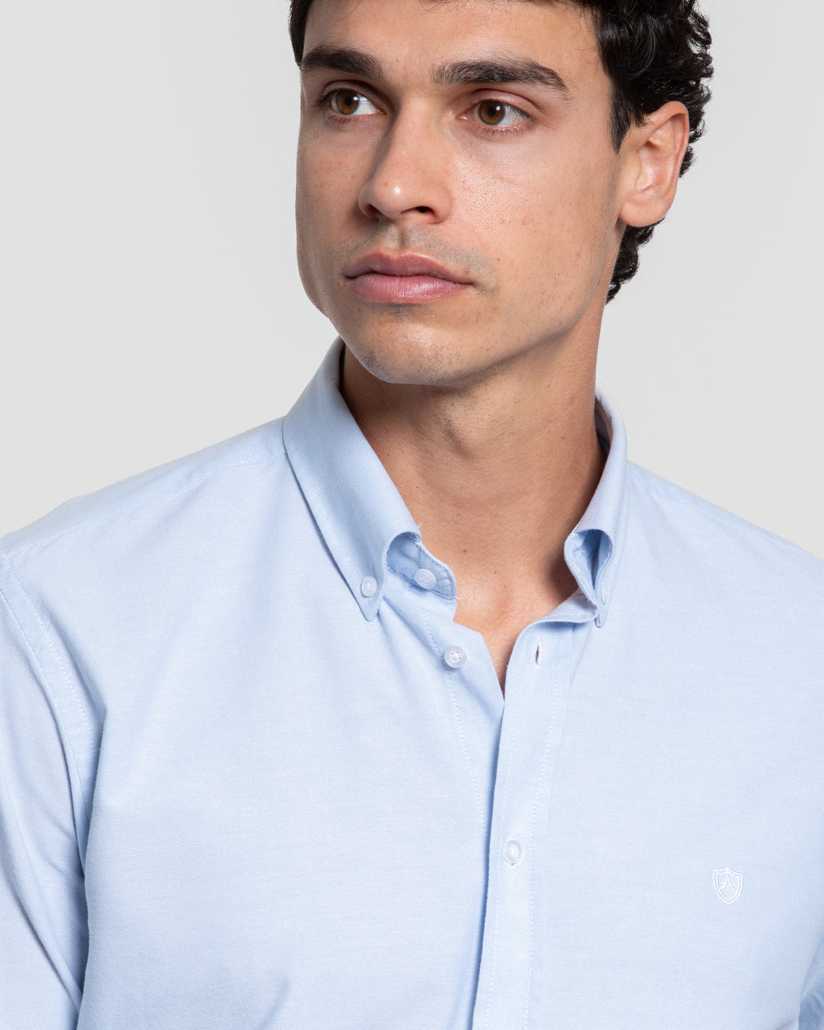 Camisa Celeste de Vestir