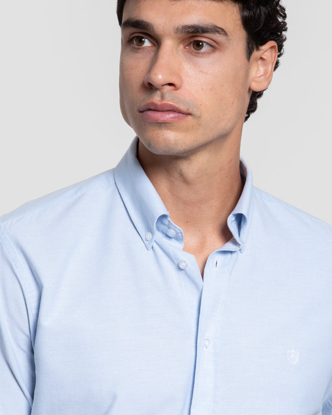 Camisa Celeste de Vestir