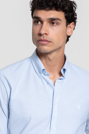 Camisa Celeste de Vestir