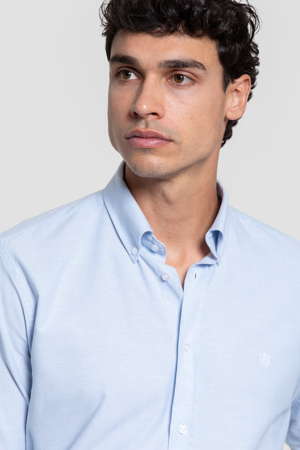 Camisa Celeste de Vestir
