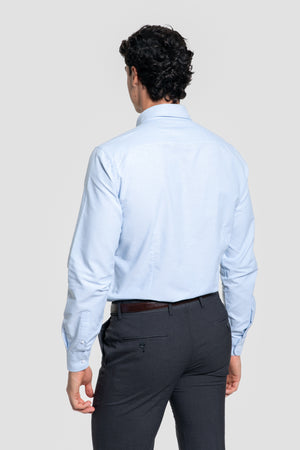 Camisa Celeste de Vestir