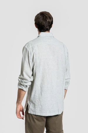 Guayabera Verde Hoja