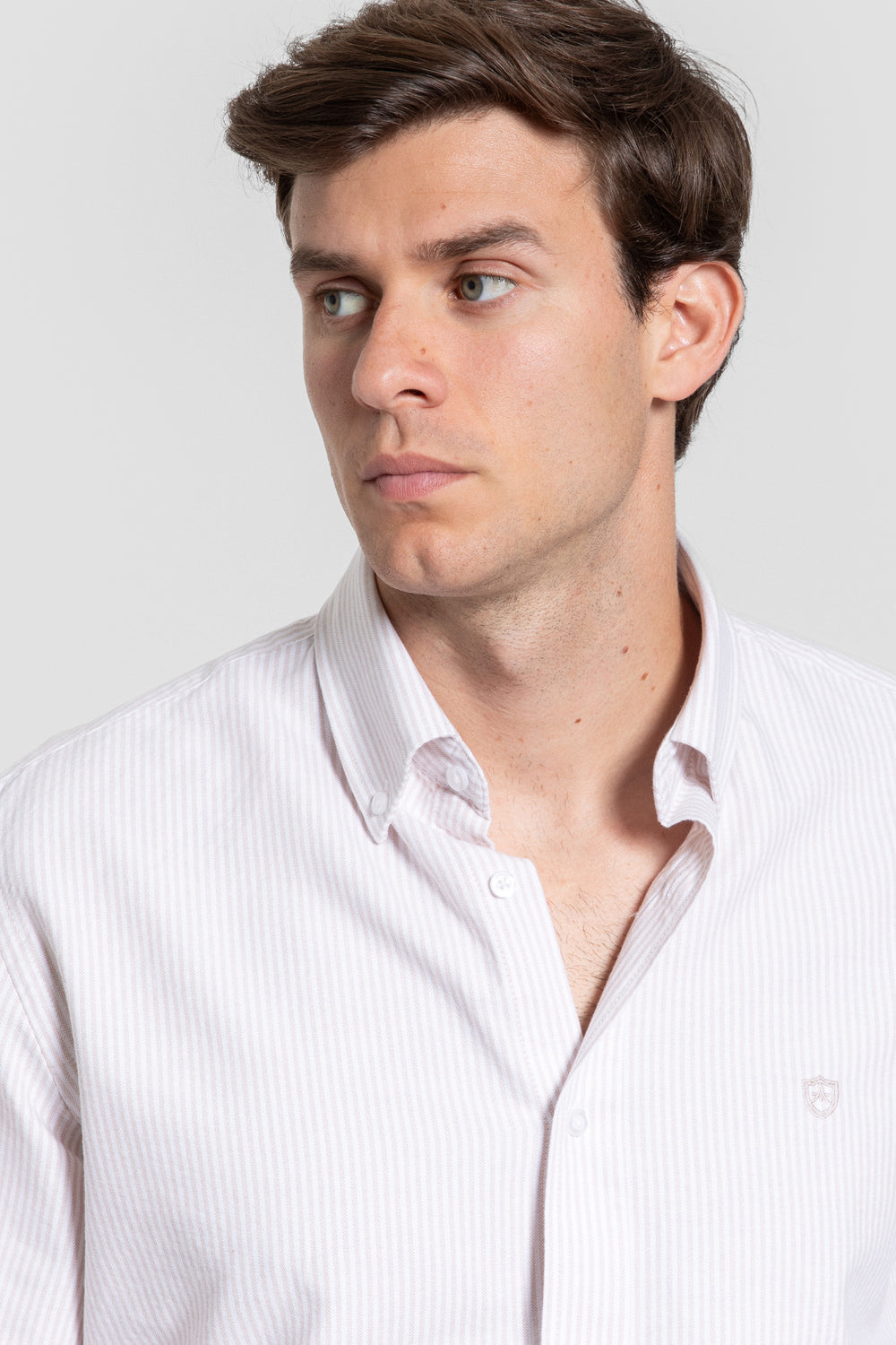 Camel Striped Shirt