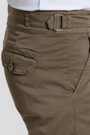 Bermuda Hebilla Kaki