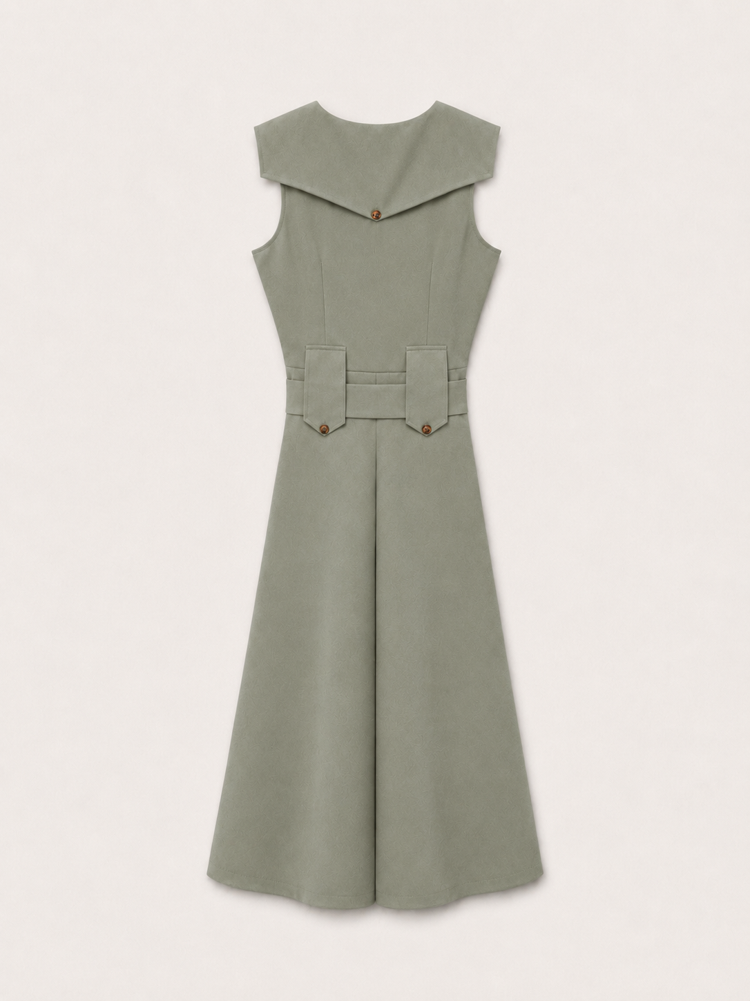 Vestido Midi Kaki
