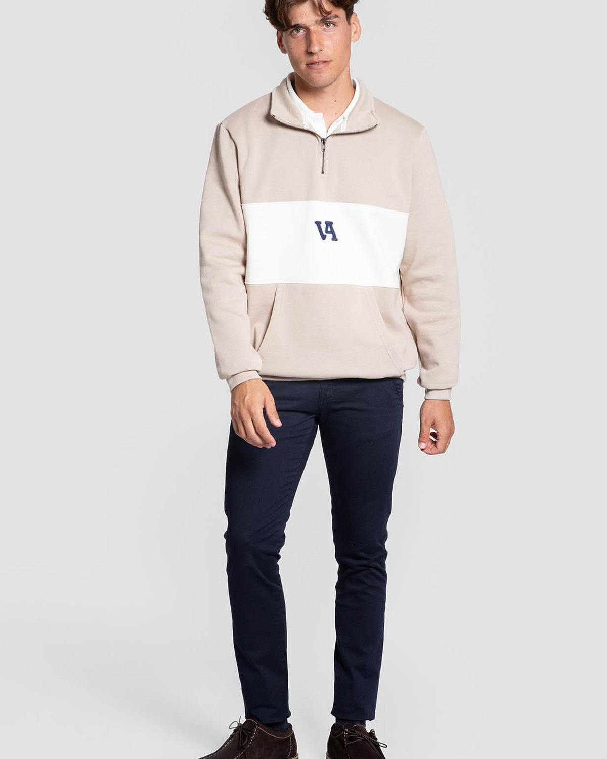 Sudadera Bolsillo Canguro Bloques