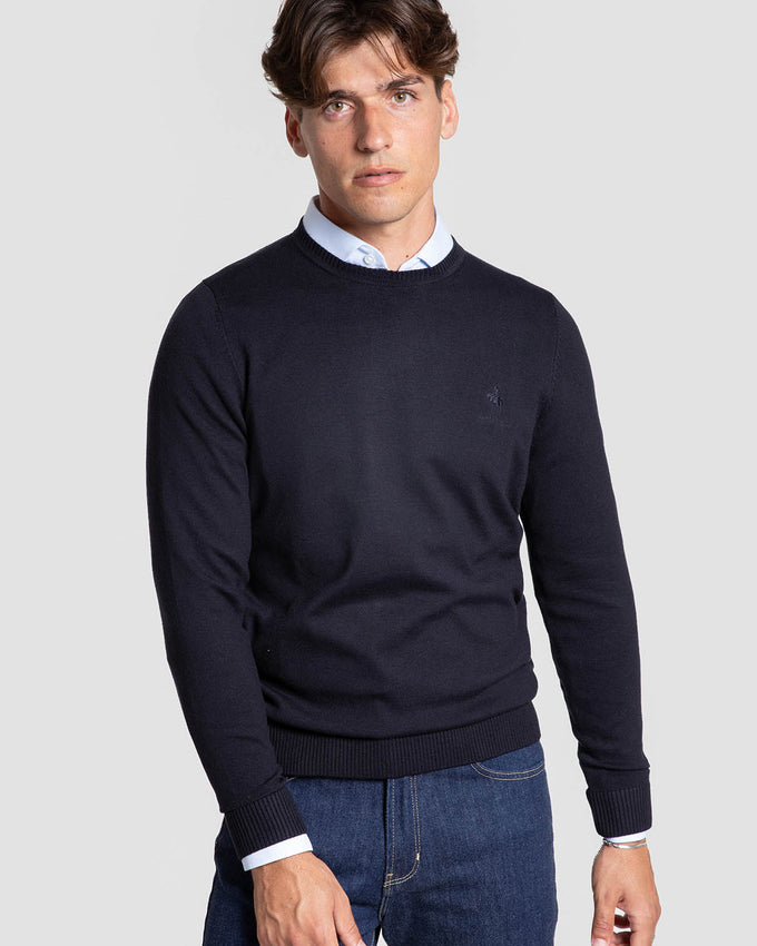 Jersey Cuello Redondo Caballo Marino