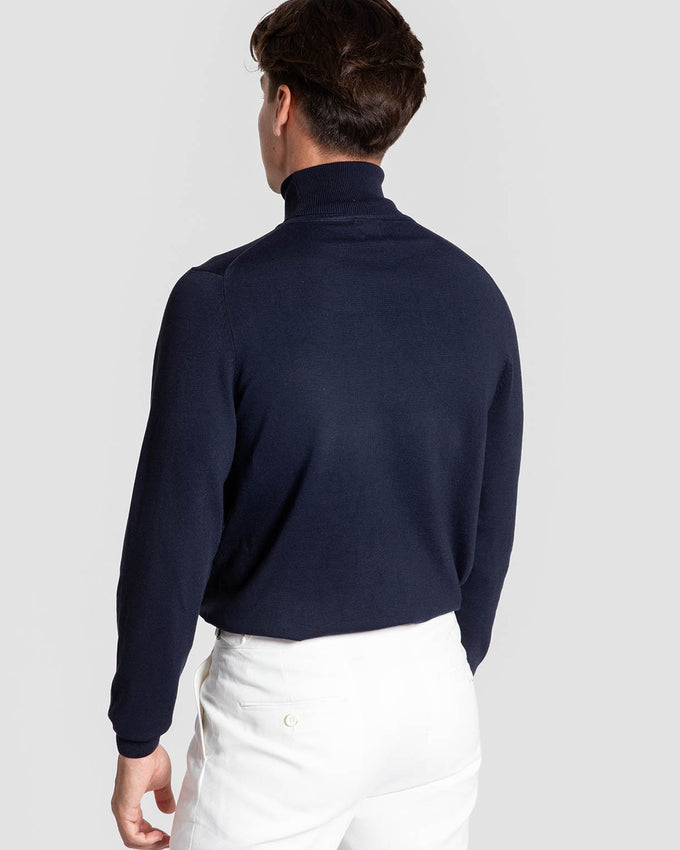 Jersey Cuello Vuelto Marino