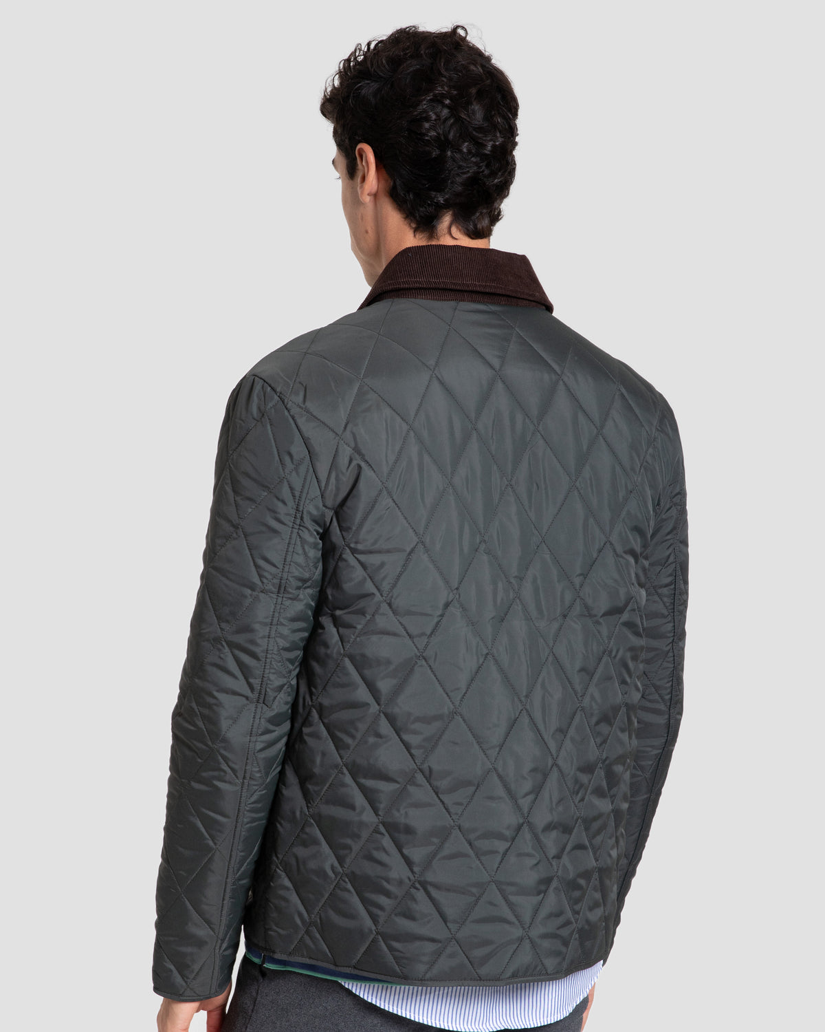 Parka Acolchada Cuello Pana