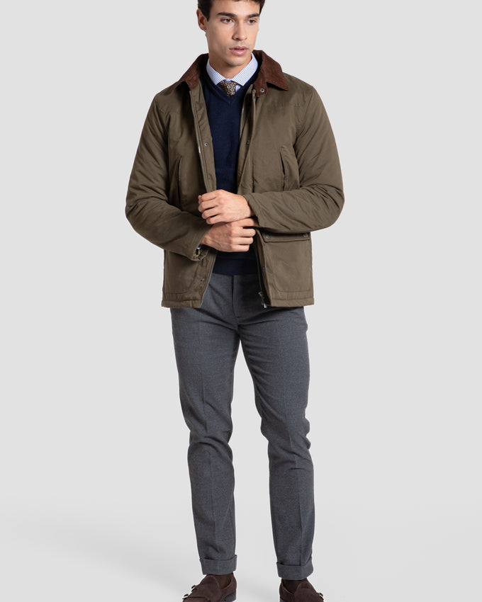 Parka Kaki Cuello Micropana