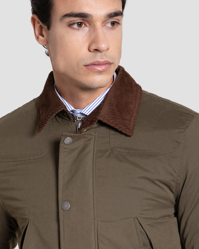 Parka Kaki Cuello Micropana