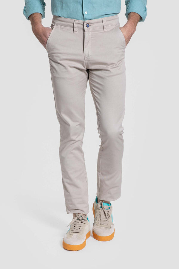 Pantalón Chino Básico Biege