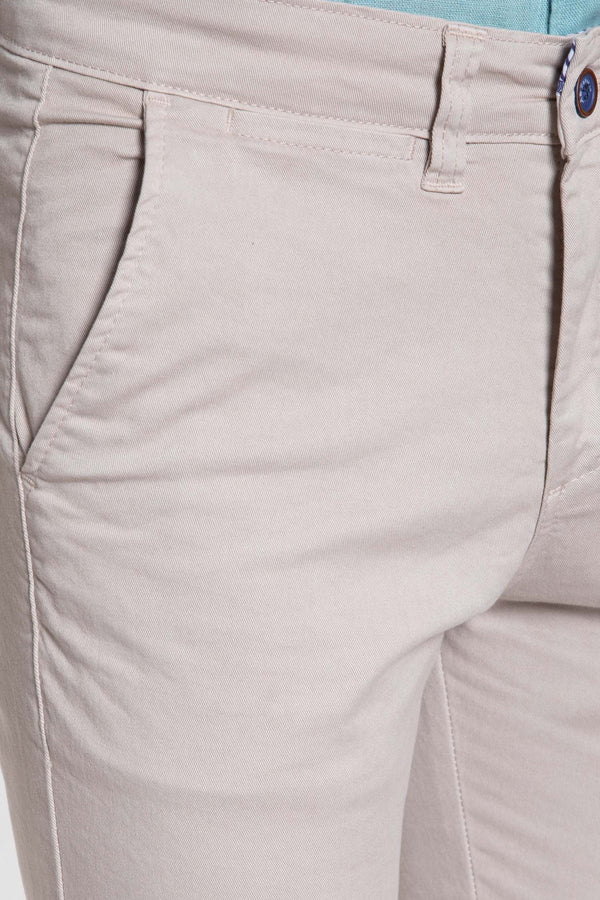 Pantalón Chino Básico Biege