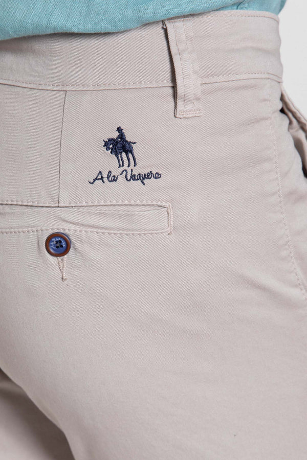 Pantalón Chino Básico Biege