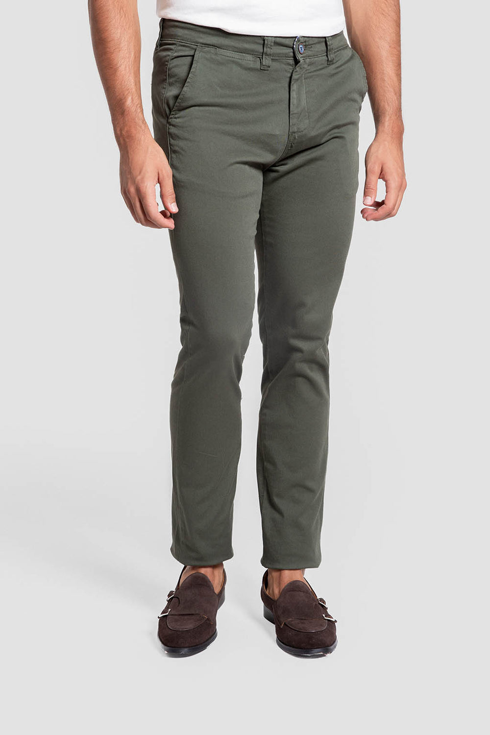 Pantalón Chino Clásico Kaki