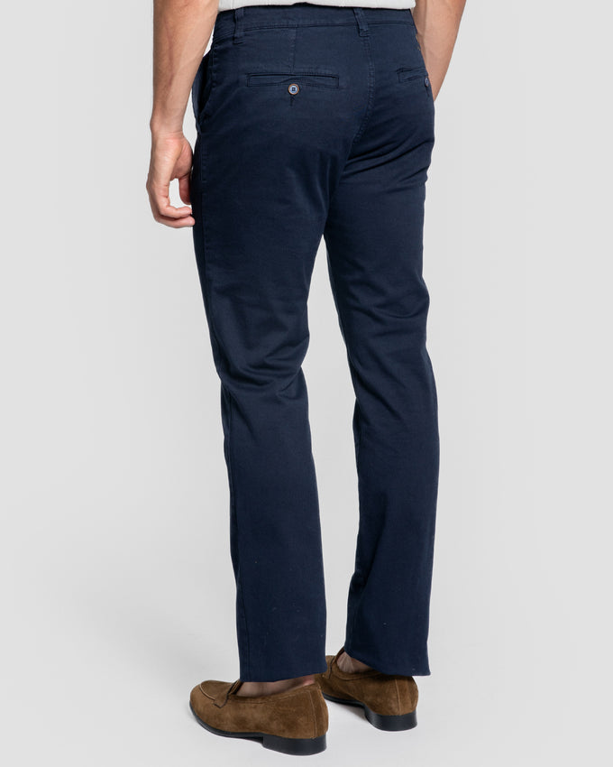 Pantalón Chino Azul Marino Hombre