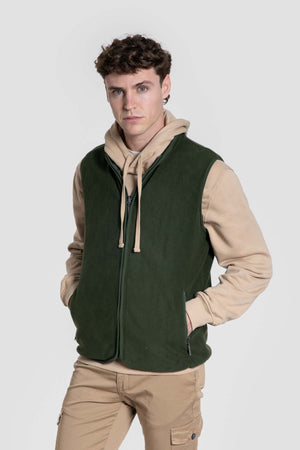 Chaleco Reversible kaki