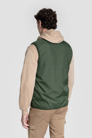 Chaleco Reversible kaki