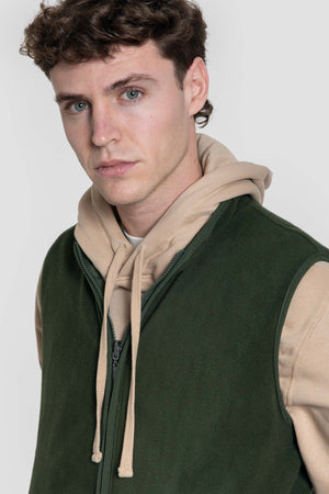 Chaleco Reversible kaki