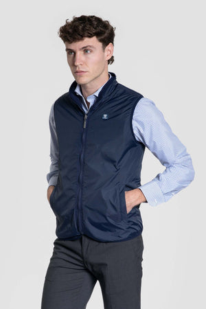 Chaleco Reversible Marino
