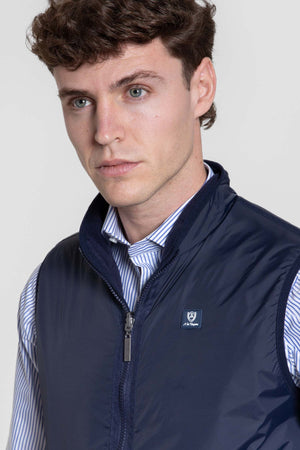 Chaleco Reversible Marino