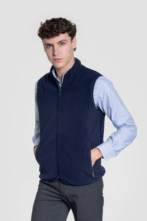 Chaleco Reversible Marino