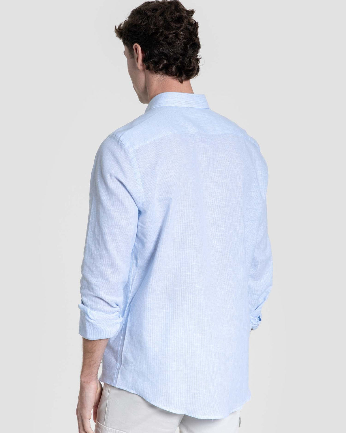 Regular Fit Sky Blue Shirt