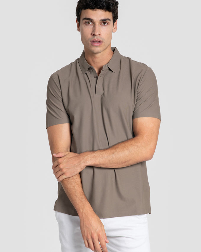 Polo de malha técnica