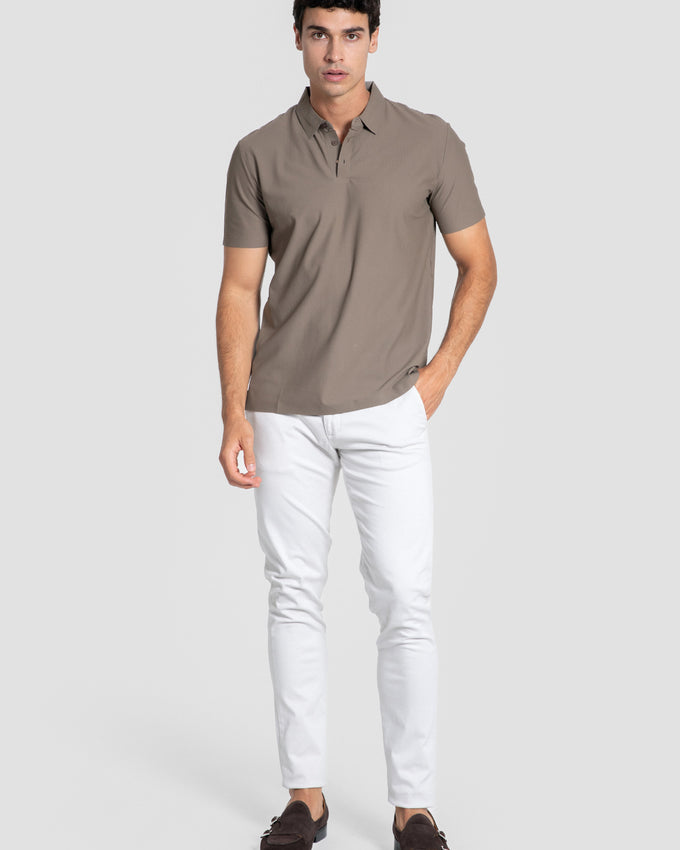 Polo de malha técnica