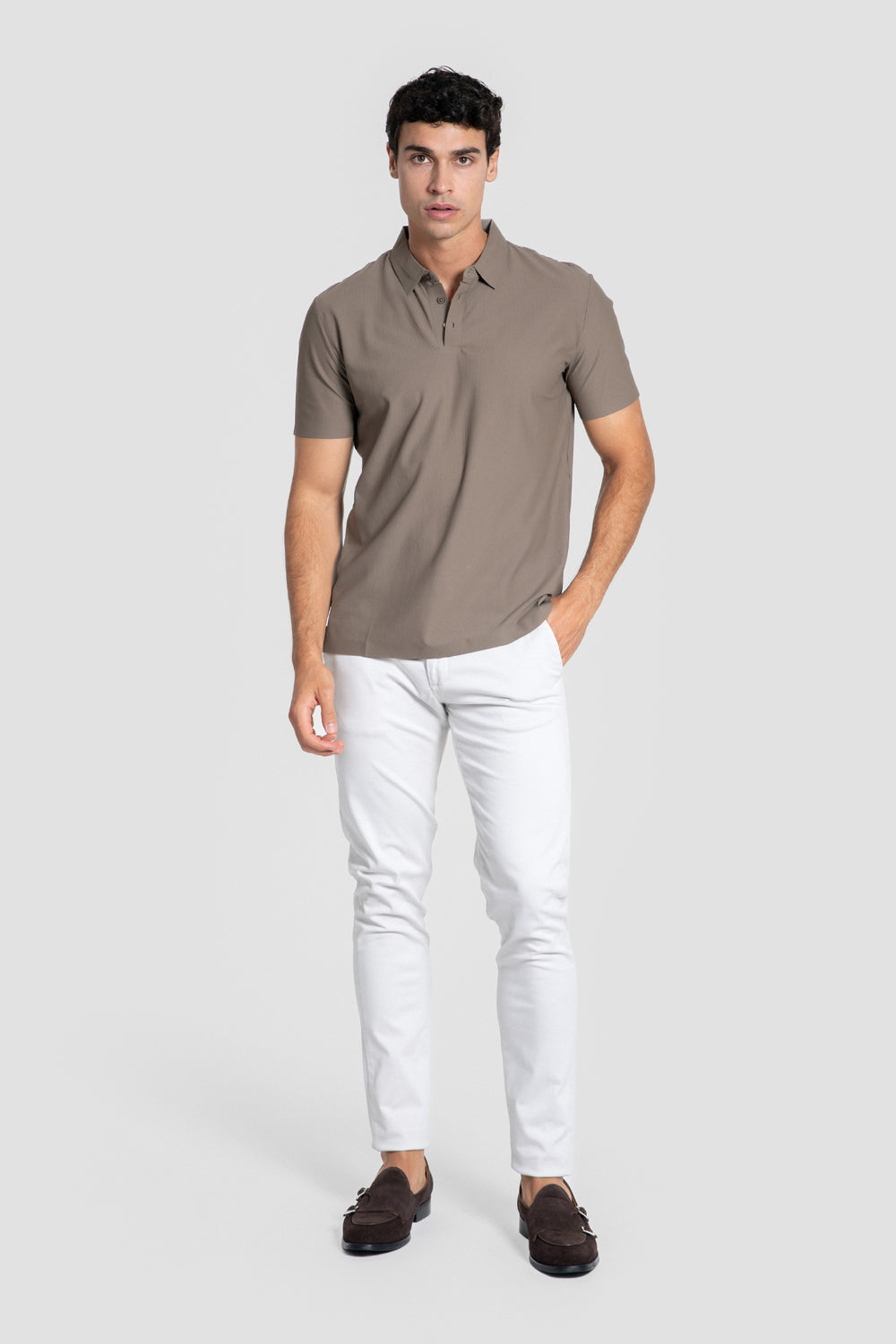 Polo tejido técnico