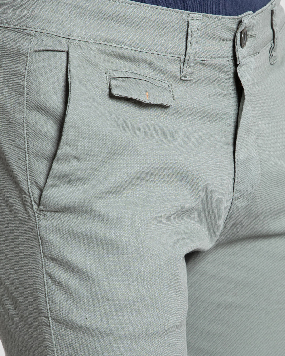 Pantalón chino hoja de hombre