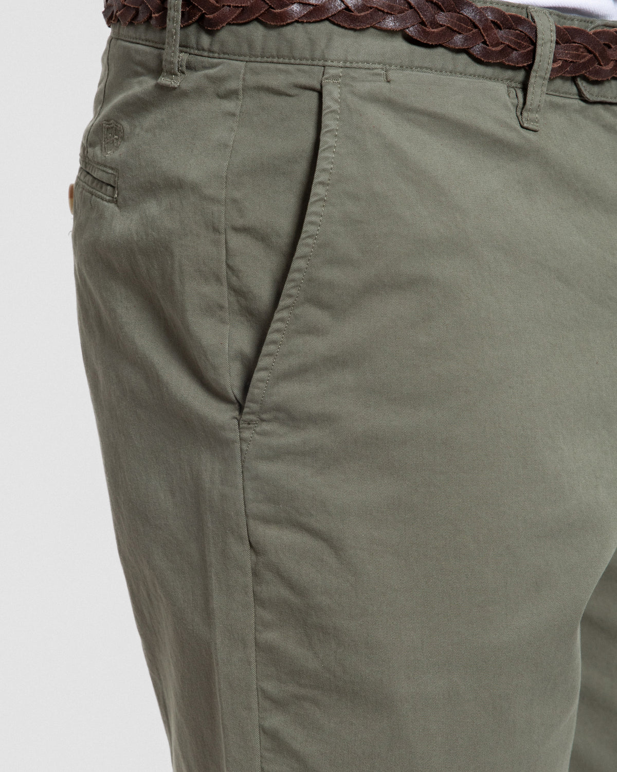 Khaki Regular Bermuda Shorts