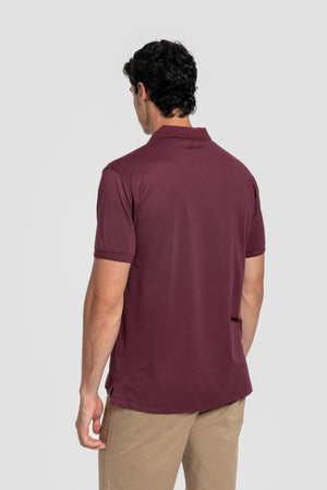 Polo Relieve Burdeos