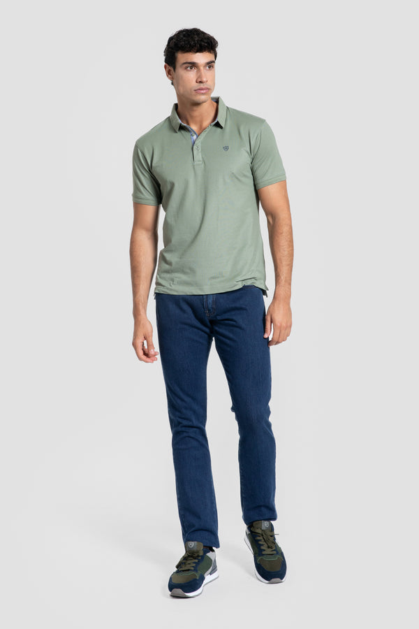 Polo Relieve Menta