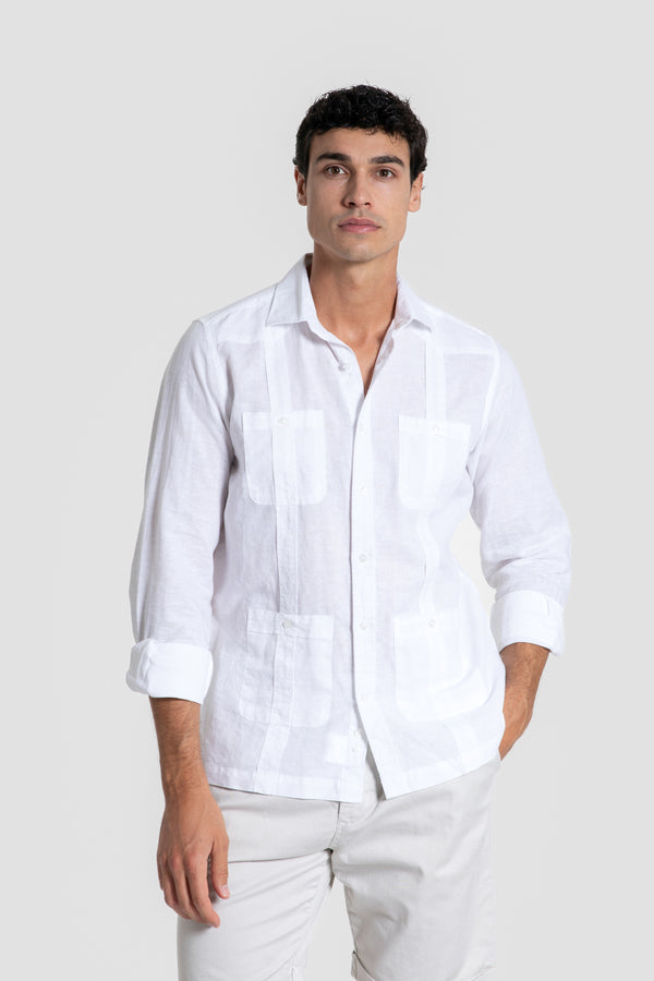 Guayabera Blanca