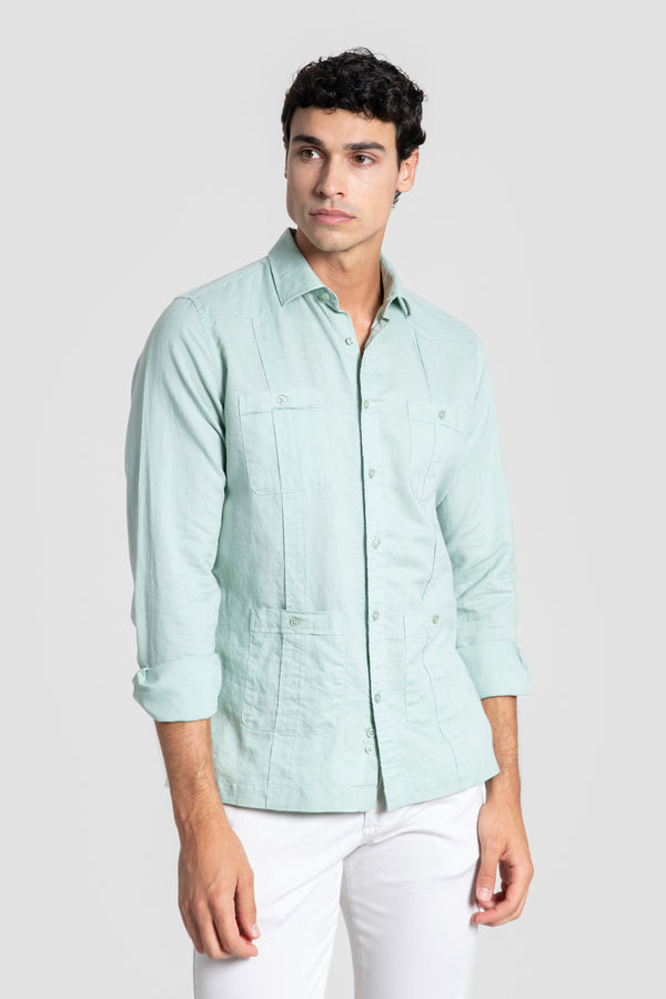 Guayabera Verde