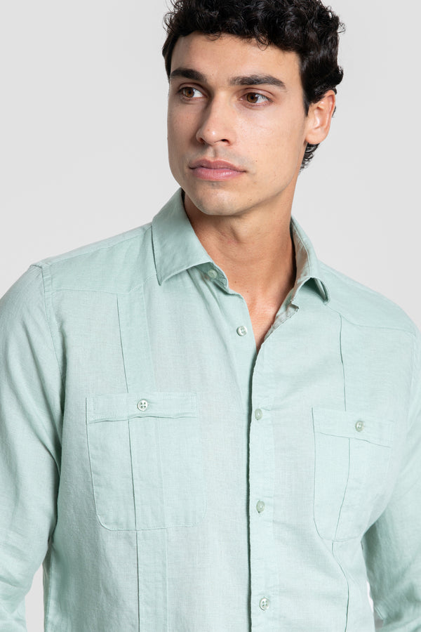 Guayabera Verde