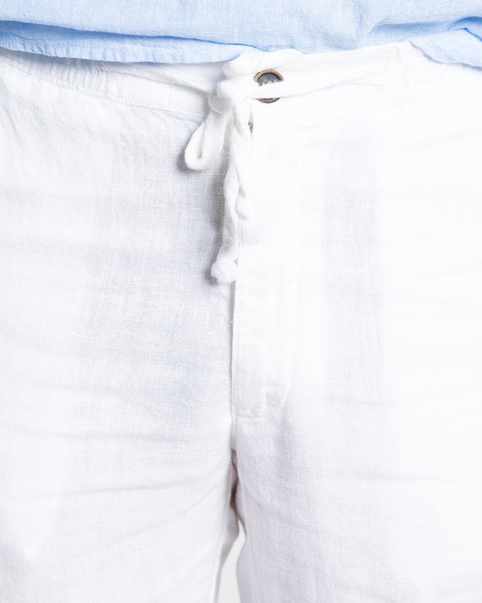 Pantalón Lino 100% Blanco