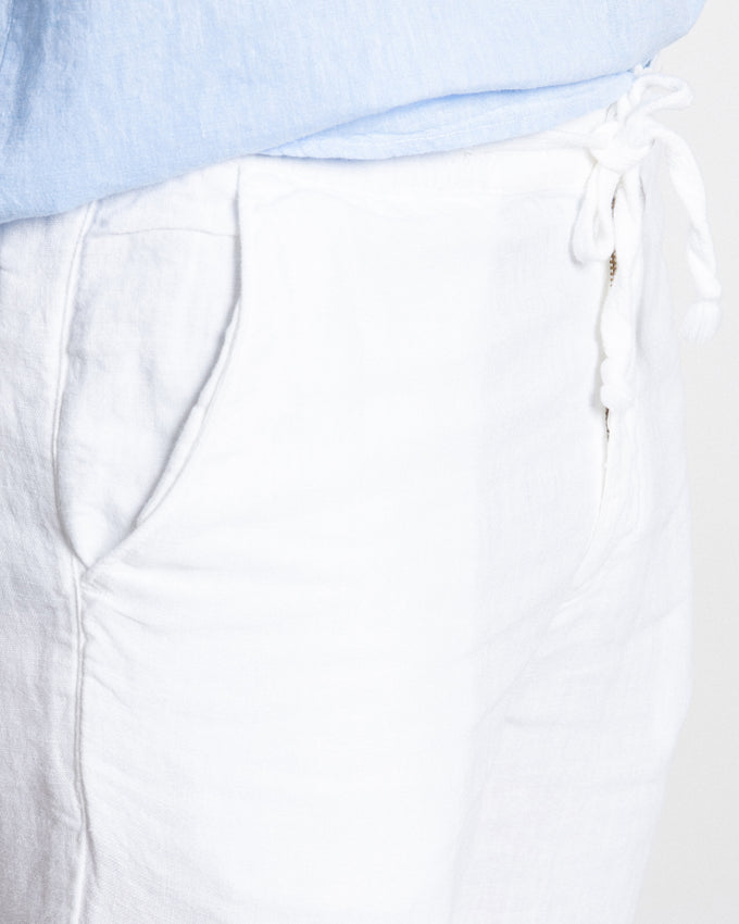 Pantalón Lino 100% Blanco
