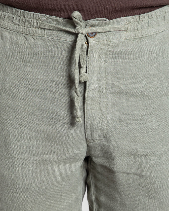 Pantalón Lino 100% Kaki
