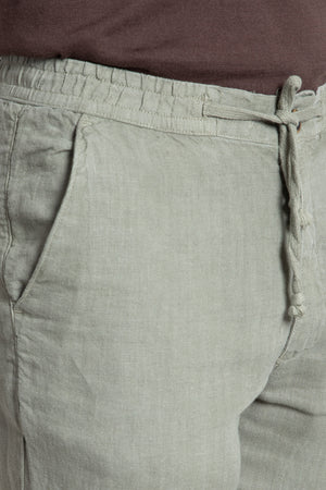 Toronto 100% Linen Pants - 0.34317 - KHAKI