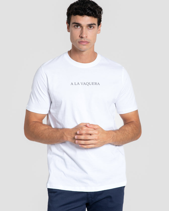 T-shirt Puerto Banús Branca