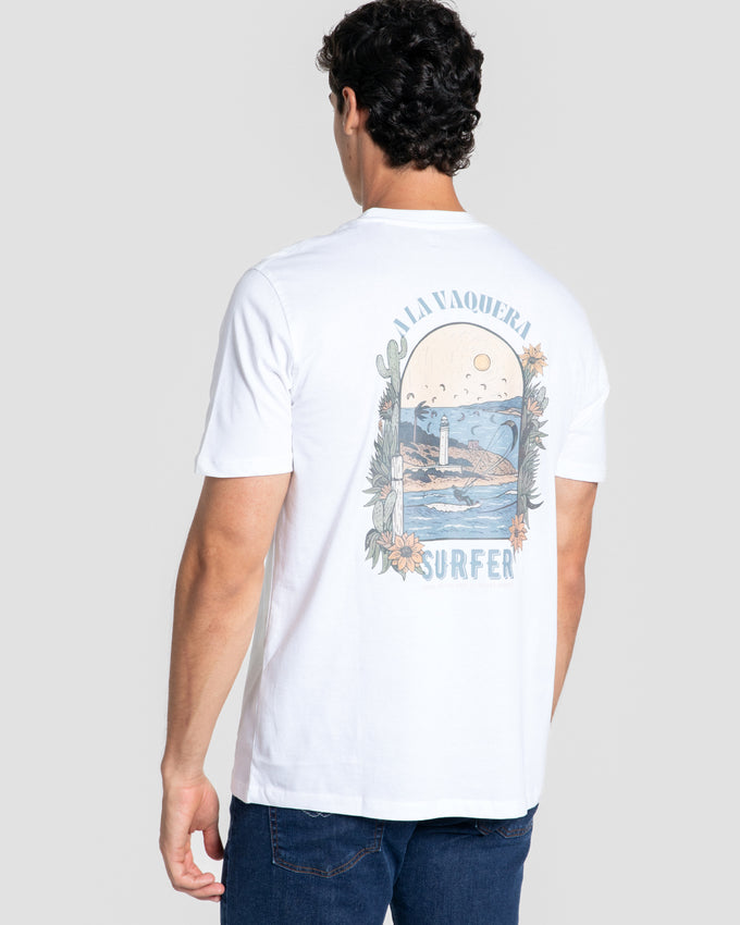 T-shirt Summer Breeze Branca